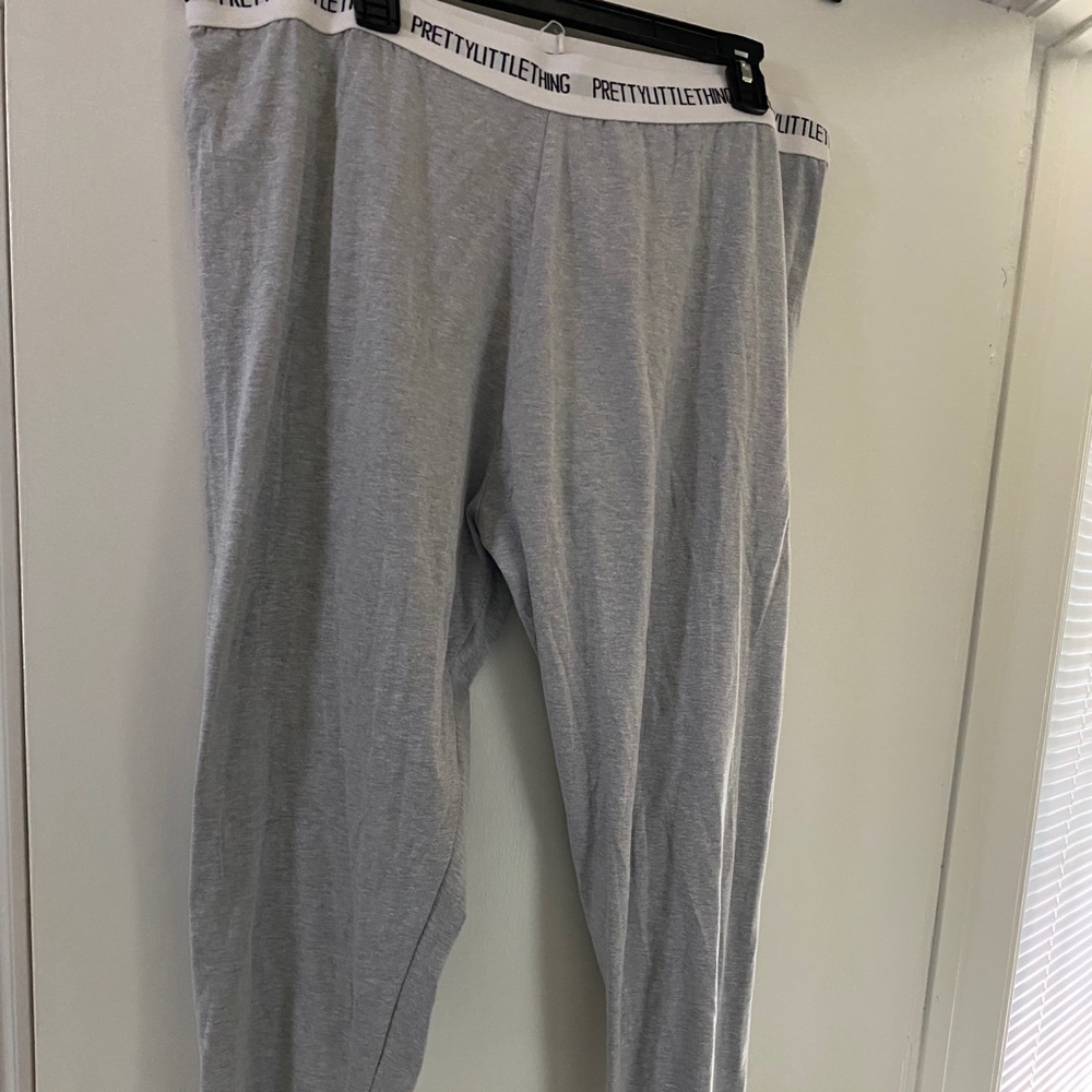 Pretty little things gray leggings plus size